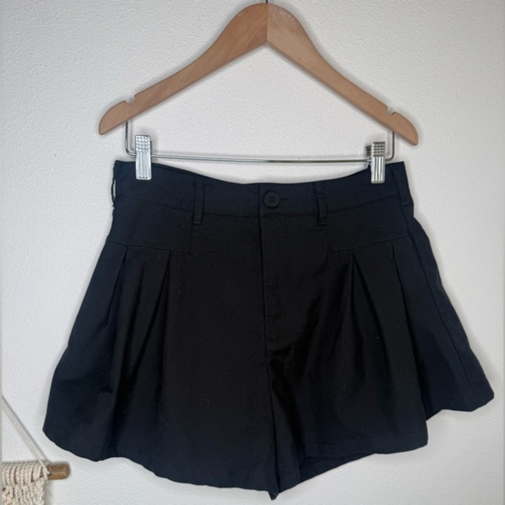 Cider Pleated Black Skort bubble Skirt Shorts Women's Trending summer
